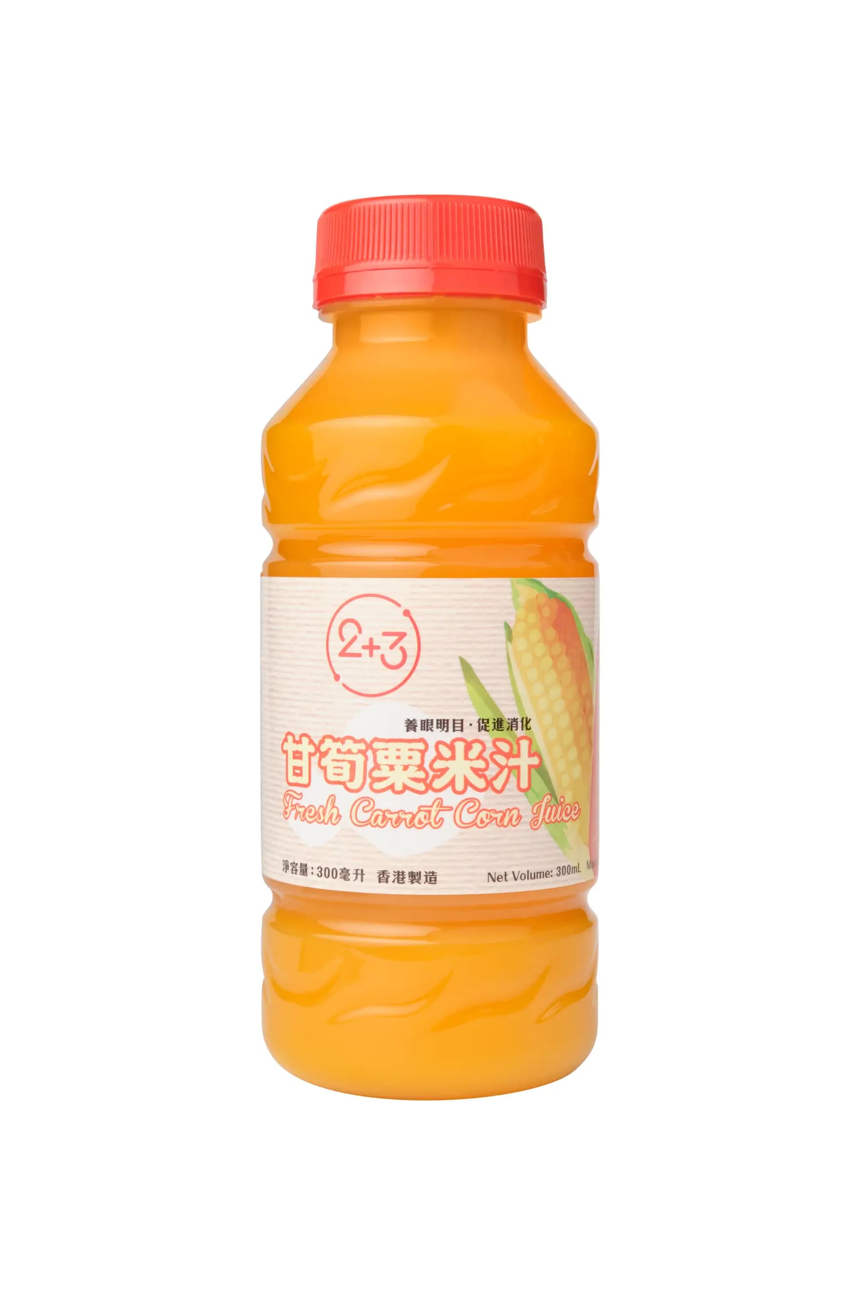 An image of 2+3 Fresh Carot Corn Juice